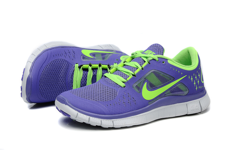 Hot Nike Free5.0 Women Shoes Lawngreen/Lawngreen